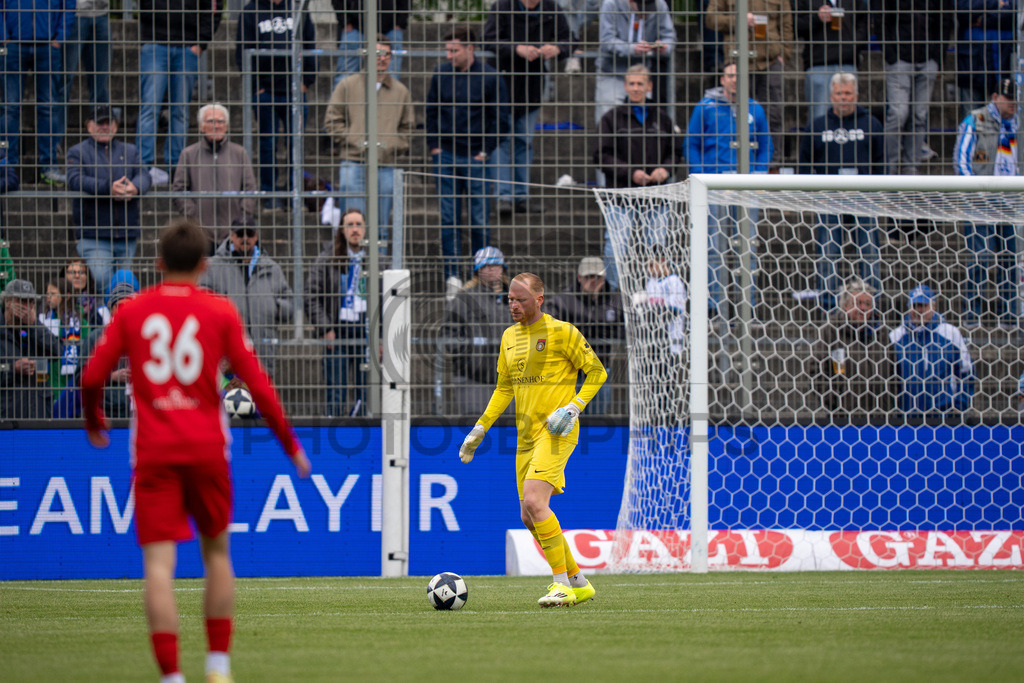 Stuttgarter Kickers vs. SG Sonnenhof Großaspach, Fussball, Regionalliga Suedwest, 34. Spieltag, 16.05.2026 | Maximilian Reule (SG Sonnenhof Großaspach, #01),Stuttgarter Kickers vs. SG Sonnenhof Großaspach, Fussball, Regionalliga Suedwest, 34. Spieltag, 16.05.2026