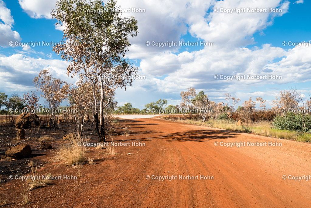 Reisefotografie - Australien - Fünfter Kontinent | Typische Straße im australischen Outback. - Realisiert mit Pictrs.com