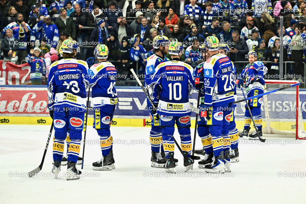 EC IDM WÄRMEPUMPEN VSV vs. Olimpija Ljubljana | EC VSV Mannschaft, EC IDM WÄRMEPUMPEN VSV vs. Olimpija Ljubljana, EC IDM WÄRMEPUMPEN VSV vs. Olimpija Ljubljana am 01.02.2026 in Villach (Stadthalle Villach), Austria, (Photo by Bernd Stefan)