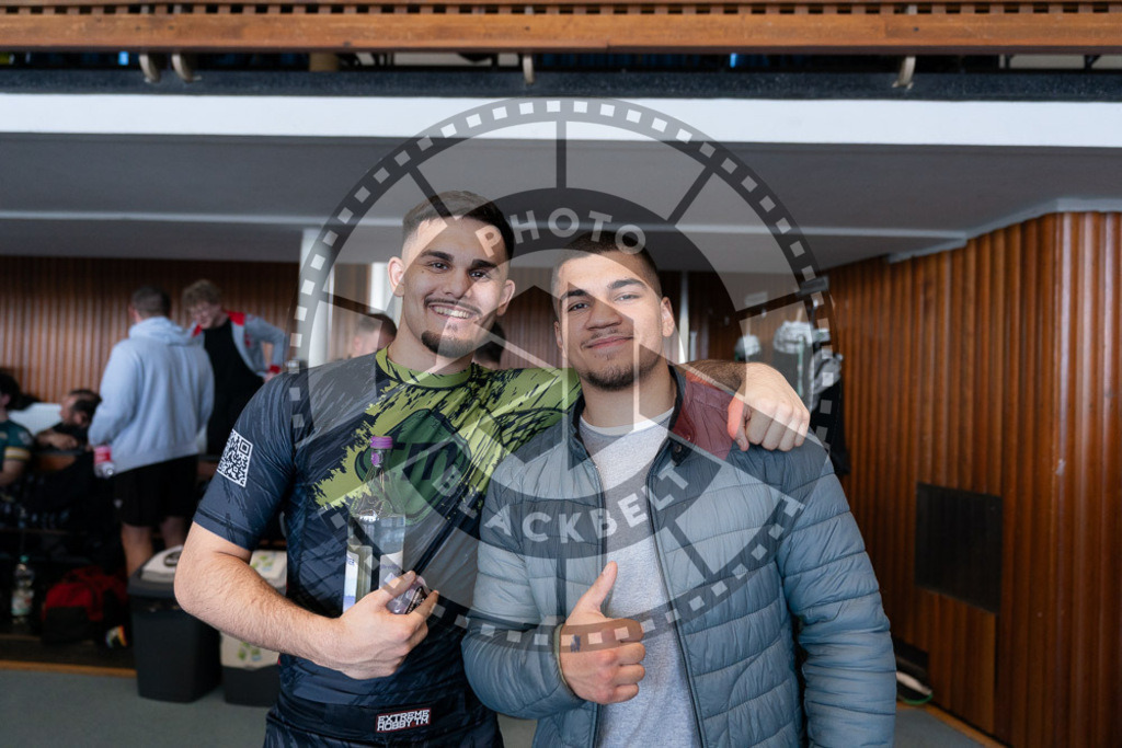 20250329PBB1294 | Fighters compete during the International Luta Livre (ILLCS) Germany IX Spring 2025 Competition spring on March 29, 2025 in Hannover, Germany.© Chiara Dazi