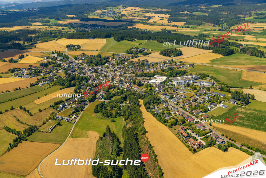Schöne Luftaufnahme als Geschenk in Marlesreuth Naila - Die Luftbildaufnahme wurde 2025 vom UL-Flugzeug heraus erstellt ( keine Drohne ) - Hochauflösende Luftaufnahme -Nicht vergleichbar mit Google Maps oder Satelittenbilder- Die Geschenkidee !Mit Lizenz und Bildrechte bestellbar