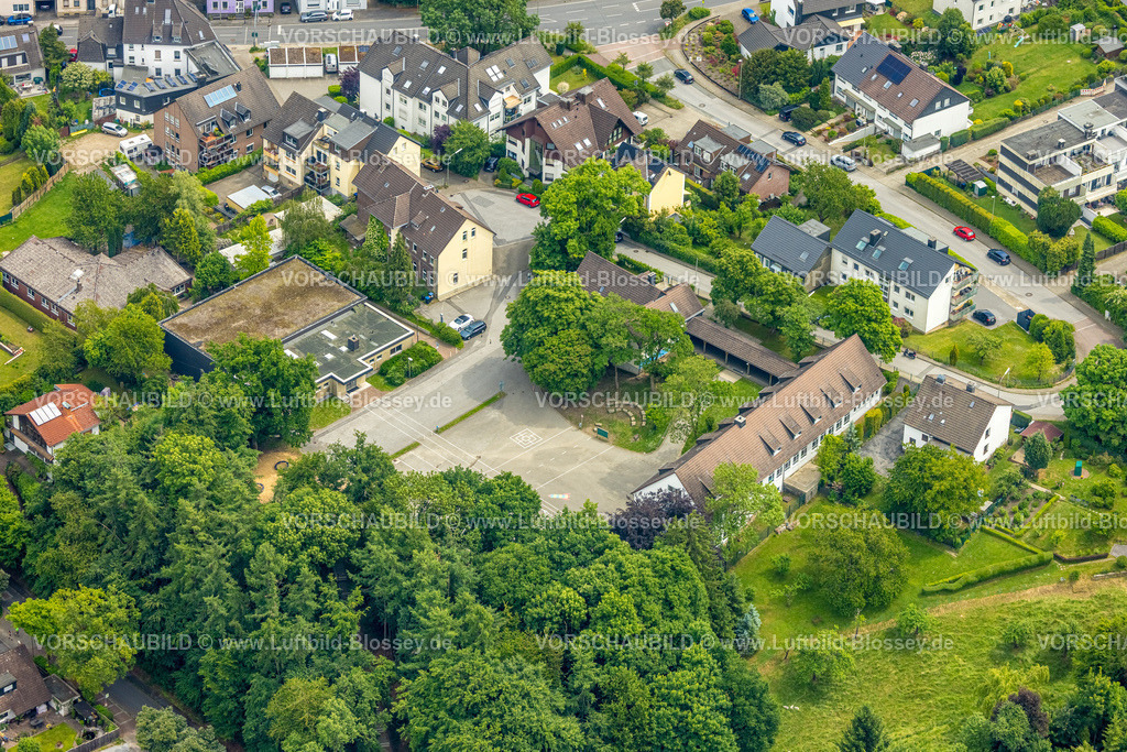 Hattingen250517270 | Luftbild, Bredenscheid Grundschule, Hattingen, Ruhrgebiet, Nordrhein-Westfalen, Deutschland