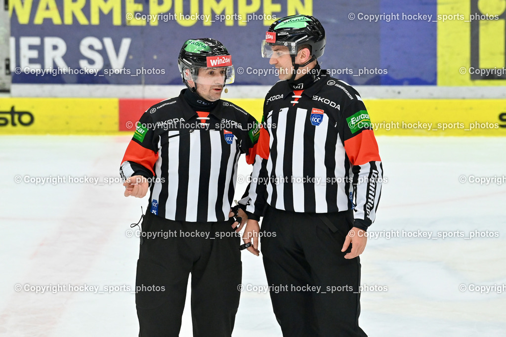 EC IDM Wärmepumpen VSV vs. Hydro Fehervar AV19  | Piragic Trpimir Referee, Nagy Attila Referee, EC IDM Wärmepumpen VSV vs. Hydro Fehervar AV19 , EC IDM Wärmepumpen VSV vs. Hydro Fehervar AV19  am 01.01.2025 in Villach (Stadthalle Villach), Austria, (Photo by Bernd Stefan)