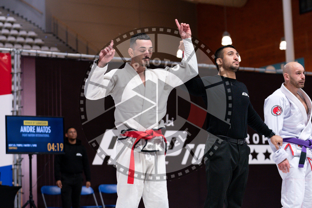20241013PBB2961 | Athletes compete during the AJP Tour Europe Continental Jiu-Jitsu Amateurs & Masters Championship on October 13, 2024 in Almere near Amsterdam, Netherlands. © Chiara Dazi / photoblackbelt