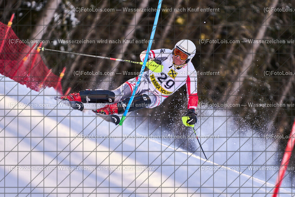 ALP6401_MASTERS-OeM-SL_Glungezer_Baumgartner Kurt | Alpine Österreichische Mastersmeisterschaften auf dem Glungezer. Tiroler Skiverband, SC Volders, SLALOM - 2. Durchgang, So 2. März 2025.