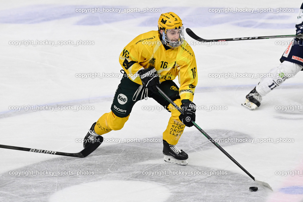 ATSE Graz vs. EHC Lustenau | #16 Wüstner Robin EHC Lustenau, ATSE Graz vs. EHC Lustenau, ATSE Graz vs. EHC Lustenau am 14.02.2026 in Graz (Merkur Eishalle ), Austria, (Photo by Bernd Stefan)
