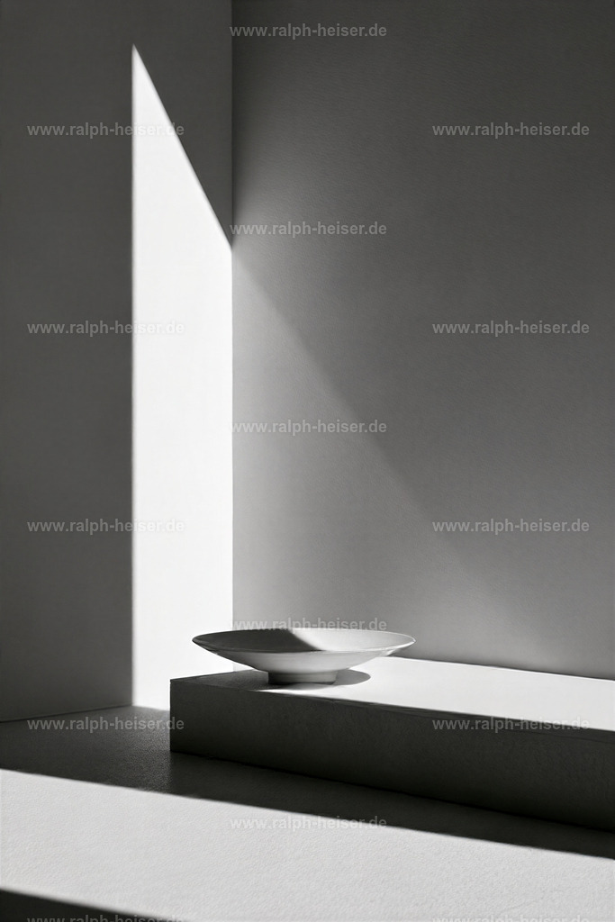 KI00357 | Mit moderner KI‑generiertes schwarz-weiß Artwork, sorgfältig manuell für den Druck optimiert.