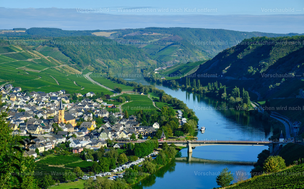 Die Mosel | Mosel bei Trittenheim - Realisiert mit Pictrs.com