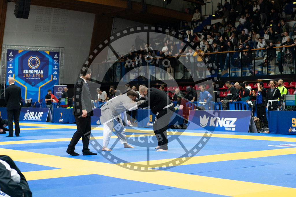 20240119PBB2935 | Fighters compete during the IBJJF European Championship in Paris, France, on January 19, 2024.