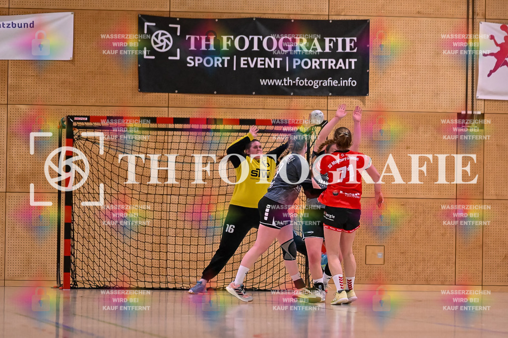 GER, SG Maulburg/Steinen - HB Kinzigtal, Handball, Suedbadenliga, 22. Spieltag, Saison 2023/2024, 27.04.2024 | Spielszene vor dem Tor und Banner von TH Fotografie

GER, SG Maulburg/Steinen - HB Kinzigtal, Handball, Suedbadenliga, 22. Spieltag, Saison 2023/2024, 27.04.2024

Foto: TH Fotografie/Thomas Hess