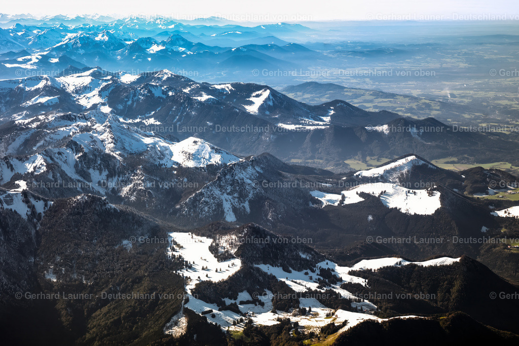2991091 | Blick über die Kampenwandin Richtung Westen