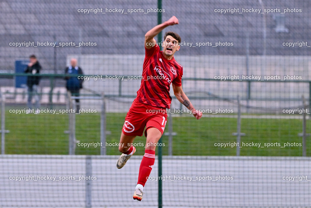 SV Spittal 1921 vs. SV St. Jakob  | #19 Matic Ahacic St.Jakob, Jubel, SV Spittal 1921 vs. SV St. Jakob , SV Spittal 1921 vs. SV St. Jakob  am 20.09.2024 in Spittal an der Drau (Goldeck Stadion), Austria, (Photo by Bernd Stefan)