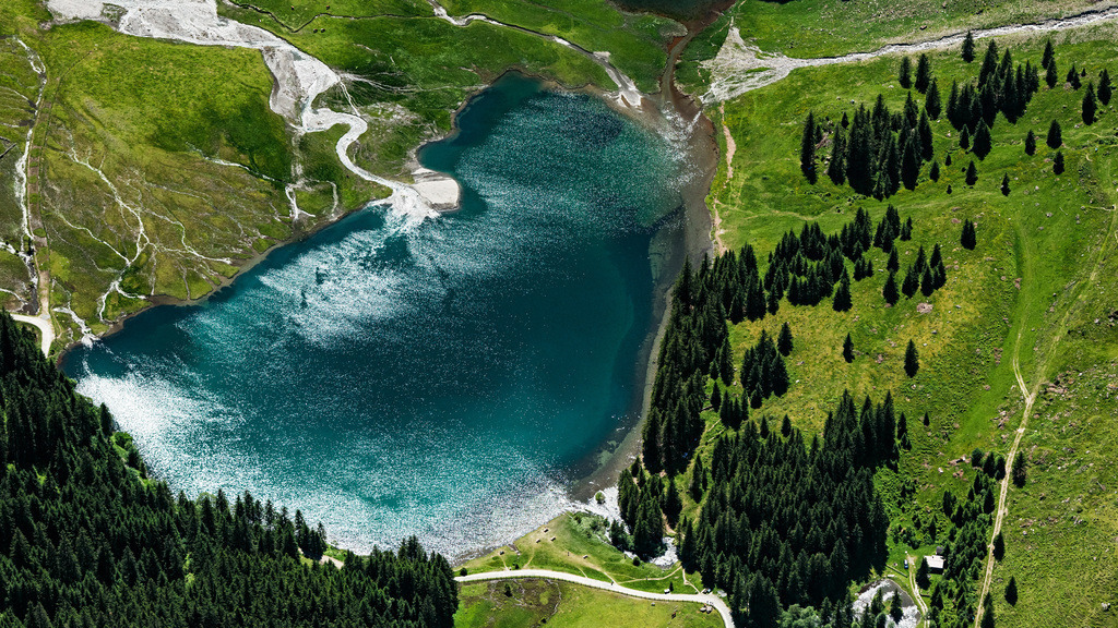 dr__0026527.jpg | MITTERSILL 25.06.2019 Hintersse in Mittersill in Salzburg, Österreich. // Lake Hintersee in Mittersill in Salzburg, Austria. Foto: Daniel Reiter