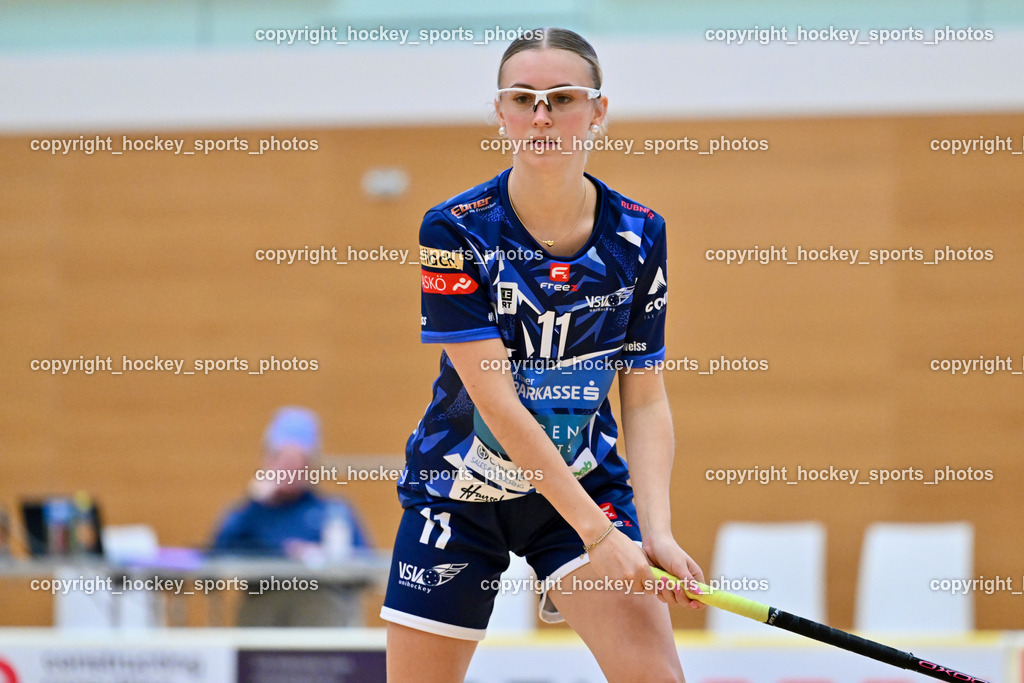 VSV Unihockey Damen vs. FCB München | #11 Patricia Achernig VSV Unihockey, VSV Unihockey Damen vs. FCB München, VSV Unihockey Damen vs. FCB München am 24.01.2026 in Villach (Ballspielhalle St. Martin), Austria, (Photo by Bernd Stefan)