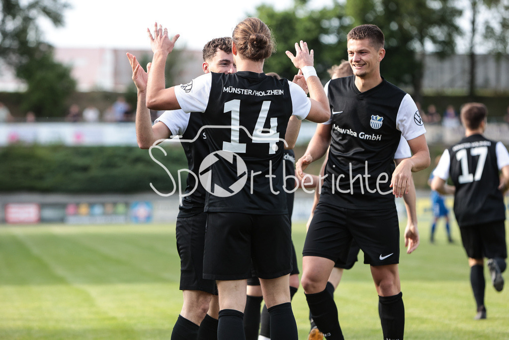 SG Münster/Holzheim - TSV Inchenhofen | Jubel nach 1-0 durch Münster #10