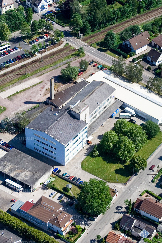 Luftbild: Fa. Eichenauer in Jahnstr in Kandel im Bundesland Rheinland-Pfalz in Deutschland. Foto: IMG_2066.jpg vom 24.05.2006 durch Werner Riehm/FLY-FOTO.de