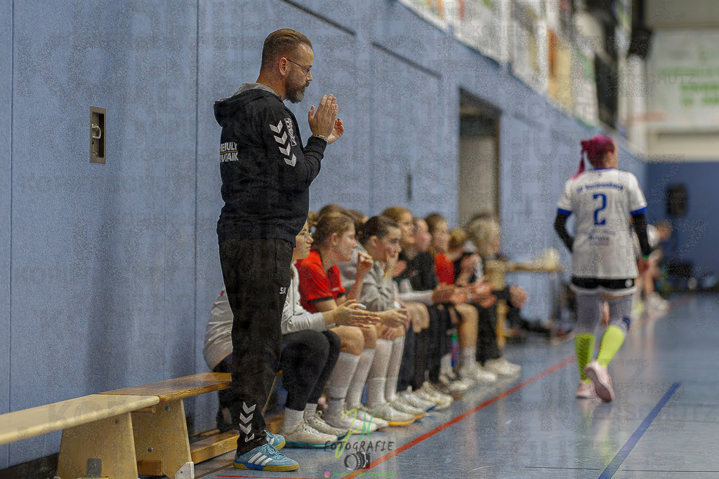 Frauen 2. Bezirksklasse; SG Rechtenbach - HSG Linden II | Frauen 2. Bezirksklasse; SG Rechtenbach - HSG Linden II am 16.11.2025 in Rechtenbach (Sporthalle Rechtenbach)Photo © 2025 - Jörg Heinrich - Realisiert mit Pictrs.com