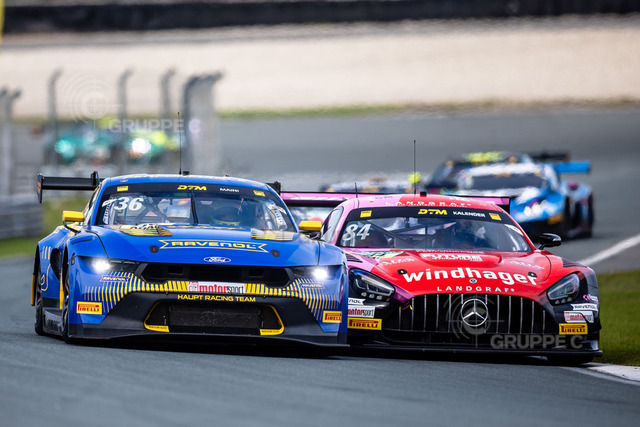 DTM325_060816380621355LS_LS | DTM, 5. + 6. Rennen Zandvoort 2025 - Foto: Gruppe C Photography; #36 Ford Mustang GT3,  HRT Ford Performance: Arjun Maini; #84 Mercedes-AMG GT3, Mercedes-AMG Team Landgraf: Tom Kalender - Realisiert mit Pictrs.com