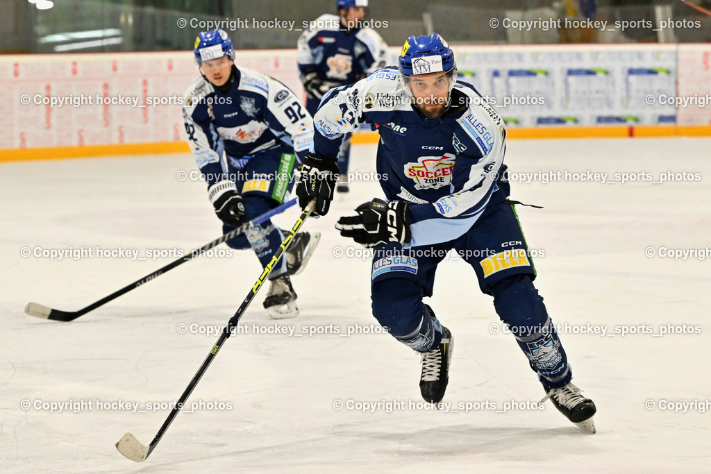 ESV FERLACH vs. ESC SOCCERZONE STEINDORF | #43 Oraze Martin ESC Steindorf, ESV FERLACH vs. ESC SOCCERZONE STEINDORF, ESV FERLACH vs. ESC SOCCERZONE STEINDORF am 22.11.2024 in Ferlach (Eishalle Ferlach ), Austria, (Photo by Bernd Stefan)