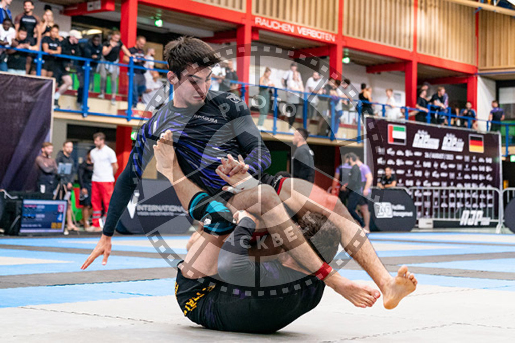 20230826PBB56948 | Fighters compete during the AJP INTLPRO BJJ and grappling competition in Hamburg, Germany, on August 26 2023.