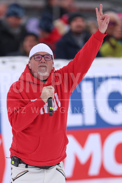 UEFA Europa League 2025/26: SK Sturm Graz vs SK Brann | Graz, Austria, 29.JAN.26 - SOCCER - UEFA Europa League, SK Sturm Graz vs SK Brann Bergen. The image shows Gerry Friedle (DJ Oetzi).