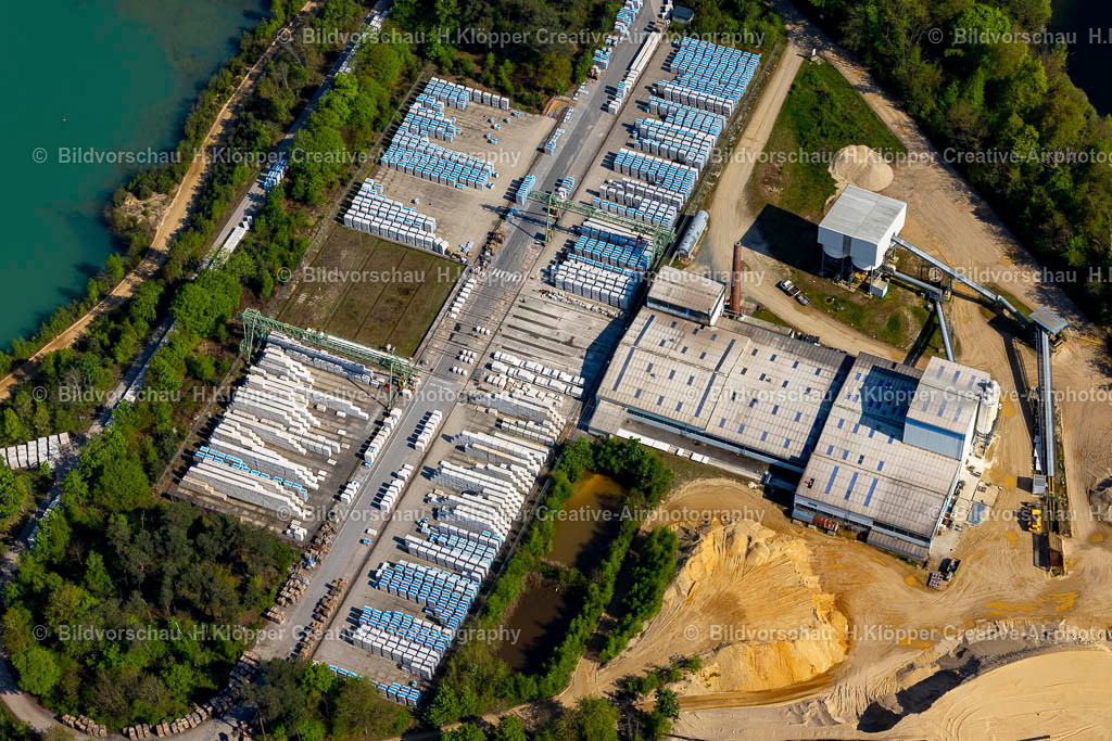 Luftbilder Wankum-0960 | Luftbildfotografie Werksgelände der Kalksandsteinwerke "Kalksandsteinwerk Wankum GmbH & Co. KG in Wankum" im Bundesland Nordrhein-Westfalen, Deutschland - Realisiert mit Pictrs.com