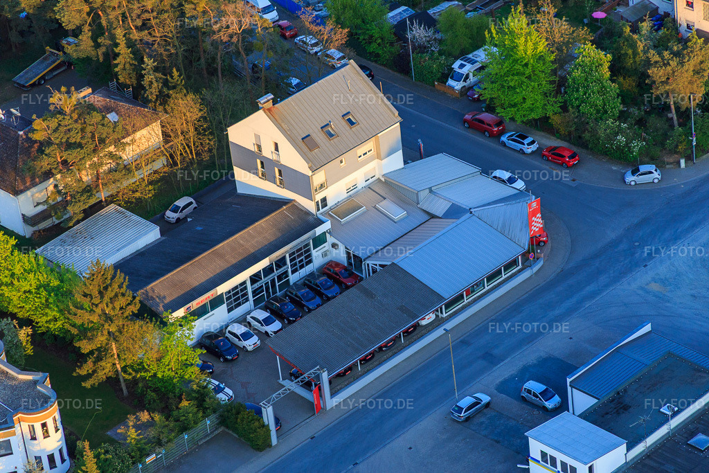 Luftbild: Sandwiesenstr im Ortsteil Sandwiese in Alsbach-Hähnlein im Bundesland Hessen in Deutschland. Foto: IMG_077826.jpg vom 23.04.2015 durch Werner Riehm/FLY-FOTO.de