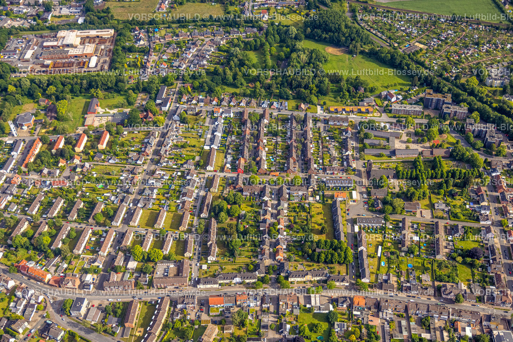 Hamm220601676 | Luftbild, Wohnsiedlung zwischen Bockumer Weg und Großer Sandweg, Bockum-Hövel, Hamm, Ruhrgebiet, Nordrhein-Westfalen, Deutschland
