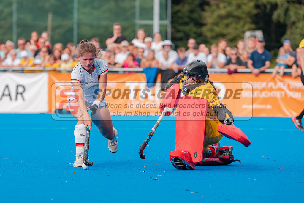 HK_20230716_103076 | Euro Hockey WU18 Girls Finale Belgium vs Germany Championship Girls &amp; Boys am 16.7.2023 CHTC , Krefeld ,