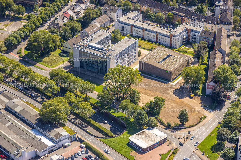 Dortmund240800634 | Luftbild, Kassenärztliche Vereinigung Westfalen-Lippe (KVWL) und Neubau KVWL Parkhaus, Westfalendamm, Dortmund, Ruhrgebiet, Nordrhein-Westfalen, Deutschland