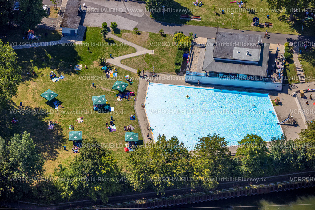Essen230702636 | Luftbild, Freibad Dellwig "Hesse", Dellwig, Essen, Ruhrgebiet, Nordrhein-Westfalen, Deutschland