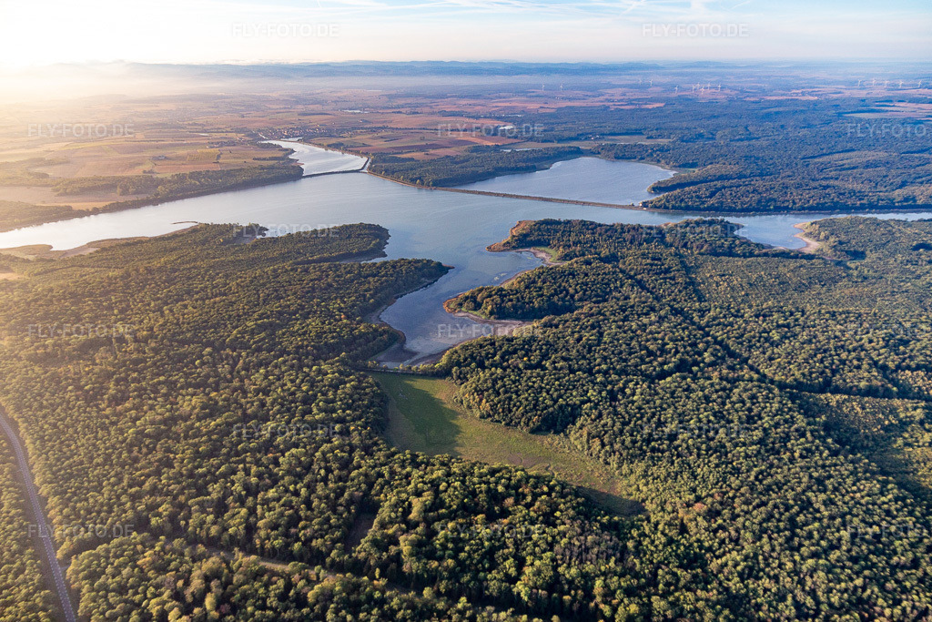 Luftbild: Le Petit Etang in Gondrexange im Bundesland Moselle in Frankreich. Foto: IMG_117833.jpg vom 14.09.2019 durch Werner Riehm/FLY-FOTO.de