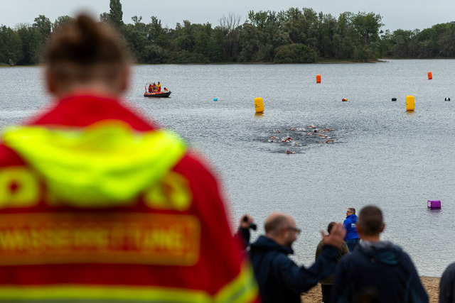 DLRG, Rettungssport, Beach- & Oceanevents, NRW-Landesmeisterschaften Freiwasser Rettungssport 2026 20.09.2026 | Kalkar-Wissel, Deutschland - September, 20: Impressionen der 7. NRW-Landesmeisterschaften Freiwasser Rettungssport 2026 im Naturbad Wisseler See (Foto: Benedikt Lang (DLRG)) - Realisiert mit Pictrs.com