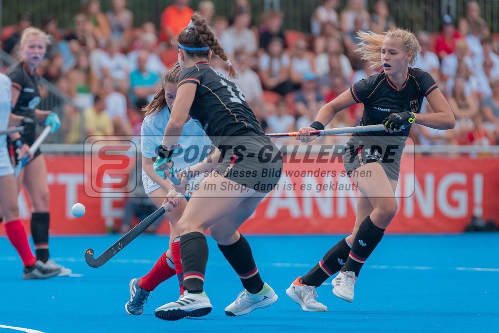 HK_20230710_2-39 | Euro Hockey WU18 France - Germany Championship Girls &amp; Boys am 10.7.2023 CHTC , Krefeld ,