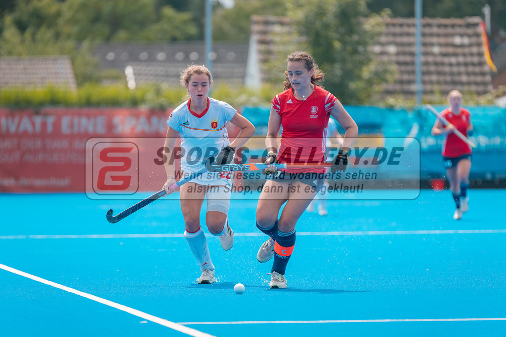 HK_20230713_101754 | Euro Hockey WU18 Spain vs England Championship Girls & Boys am 13.7.2023 CHTC , Krefeld ,
