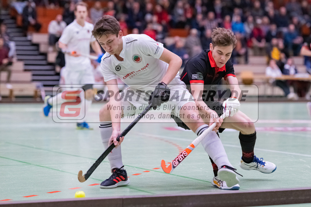 HK_20230113_102721 | 1. Bundesliga ( Halle ) Herren Crefelder HTC - DSD Düsseldorf am 13.1.2023 Crefelder HTC  ( CHTC ) Halle Glockenspitz , Krefeld , Schröder Mika ( Crefelder HTC #33 )