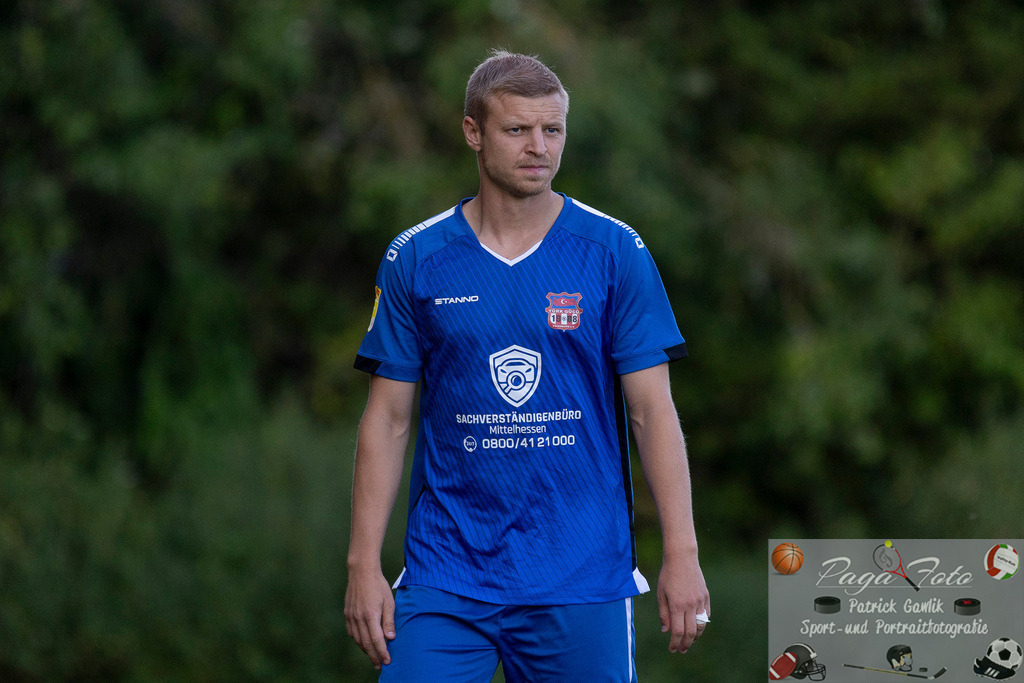 Hessenliga: Türk Gücü Friedberg - FC Eddersheim, 09.08.2024 | Maik Vetter (Türk Gücü Friedberg #18), Freisteller, Portrait / Porträt, Türk Gücü Friedberg - FC Eddersheim, Friedberg, Städtischer Sportplatz, 9.8.2024 - Realisiert mit Pictrs.com