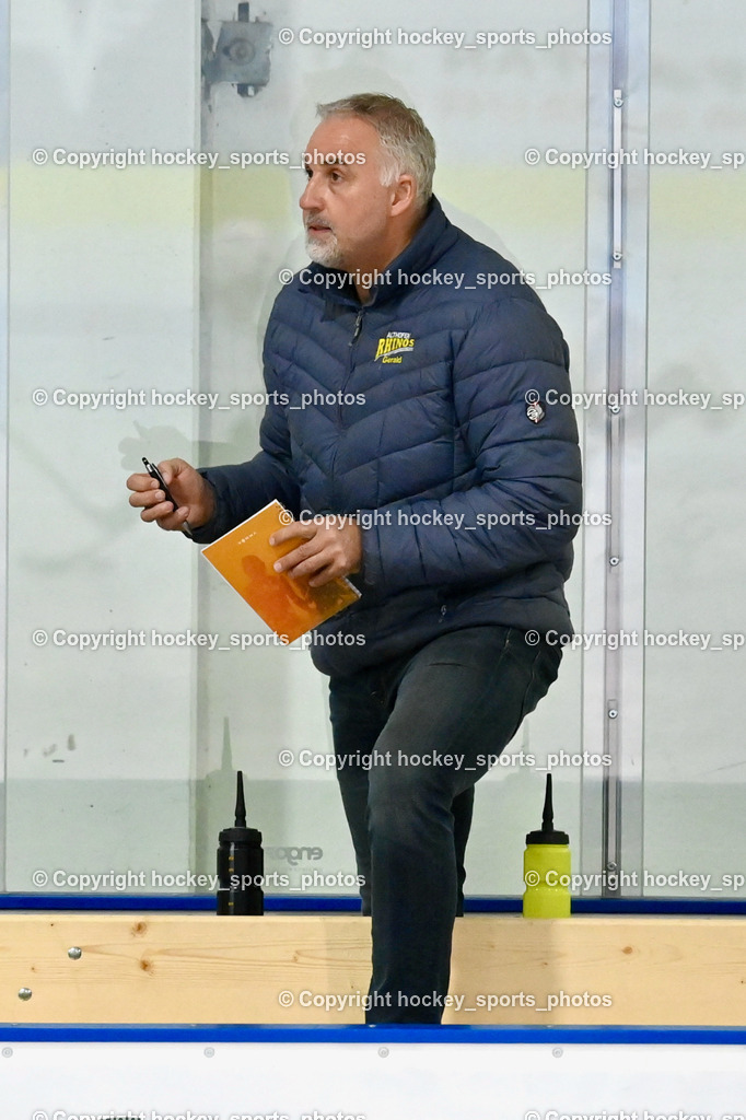 ESC Steindorf vs. EHC Althofen | Headcoach EHC Althofen Ressmann Gerald, ESC Steindorf vs. EHC Althofen, ESC Steindorf vs. EHC Alhofen am 03.03.2024 in Steindorf (Ossiachersee Halle), Austria, (Photo by Bernd Stefan)