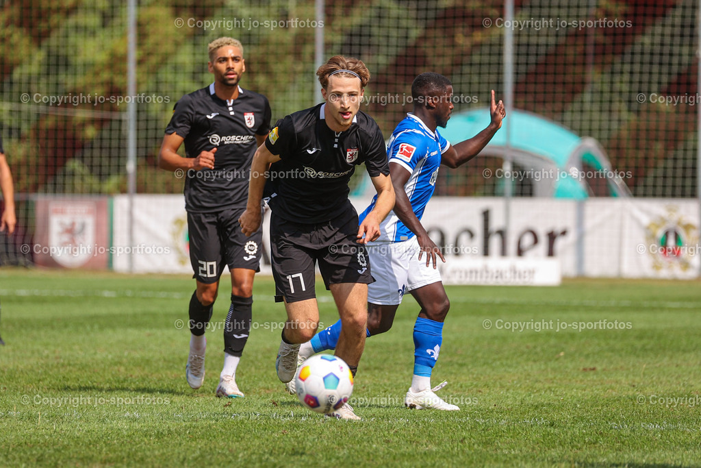 Giessen_Darmstadt (102) | 16.07.2023; Testspiel; Waldstadion Gießen; FC Gießen - SV Darmstadt 98; Ergebnis: 2:0 (0:0)