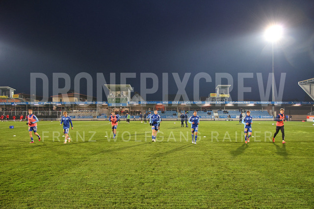 UEFA Europa League 2025/26: SK Sturm Graz vs SK Brann | Graz, Austria, 29.JAN.26 - SOCCER - UEFA Europa League, SK Sturm Graz vs SK Brann Bergen. The image shows the team of Hartberg by warm up.