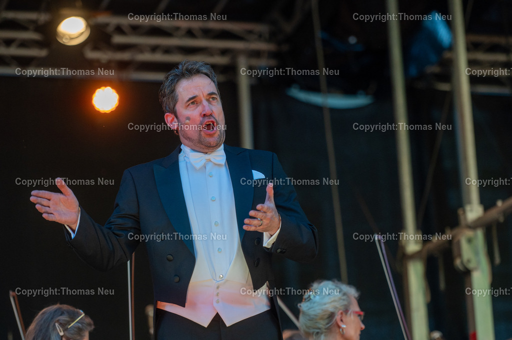 DSC_2844 | 28.06.2025, Bensheim, Auerbach, Opern Air im Staatspark Fürstenlager, Tenor Markus Francke, Bild: Thomas Neu