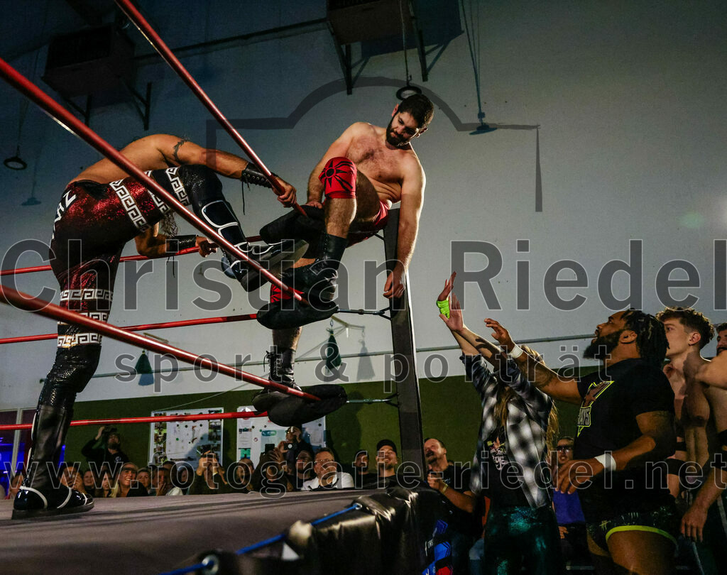 2023-11-11_135_Erding_Wrestlingshow | Erding, Deutschland, 11.11.2023:
Wrestling, Saison 2023, EWS Wrestling ERDING

Foto: Christian Riedel / fotografie-riedel.net