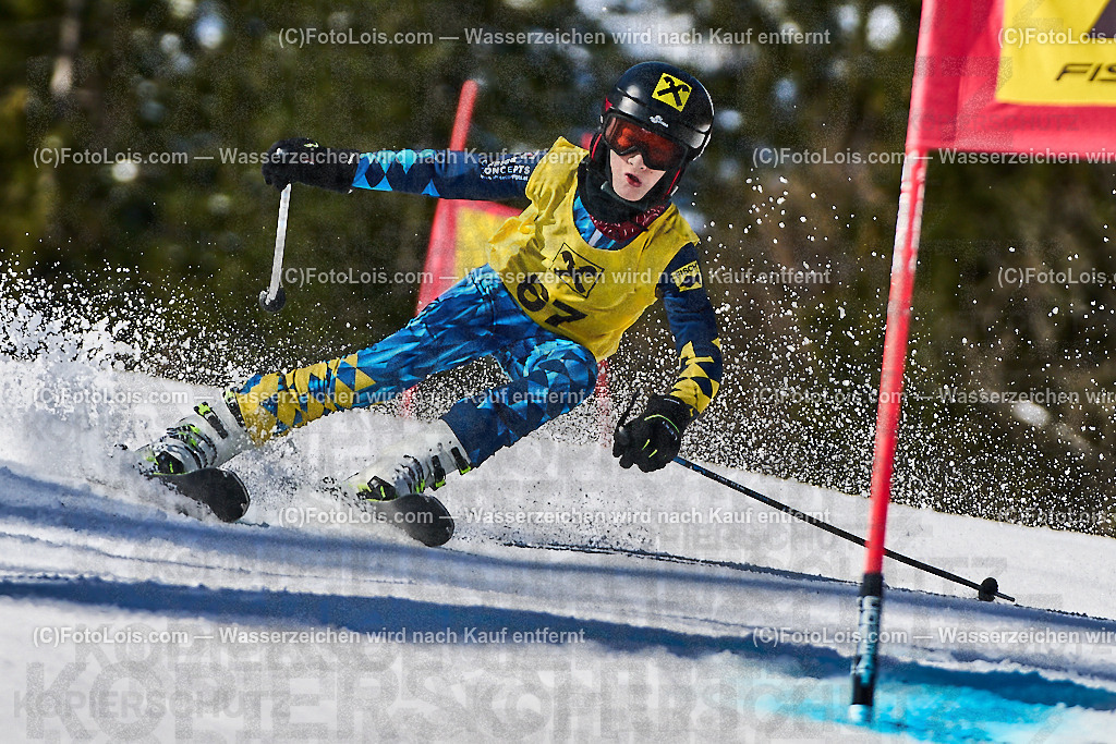 ALP4855_Steir-KINDER-LM_RTL_Loser_Kohlberger-Thurner Tristan | (C)FotoLois.com, Alois Spandl. SteirerSki KINDER-Cup Riesentorlauf-Landesmeisterschaft am Sandling/Loser in Altaussee, So 25. Februar 2024.