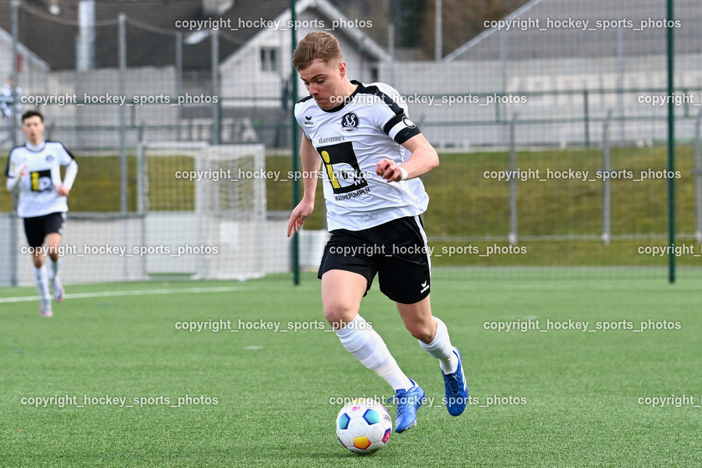 SV Spittal 1921 vs. ATUS Ferlach 24.3.2024 | #7 Ralph Roman Scheer SV Spittal, SV Spittal 1921 vs. ATUS Ferlach 24.3.2024, SV Spittal 1921 vs. ATUS Ferlach am 24.03.2024 in Spittal an der Drau (Goldeck Stadion), Austria, (Photo by Bernd Stefan)