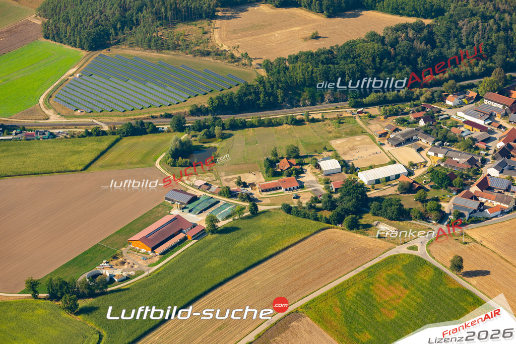 Das Luftbild zeigt : Brensdorf Stulln - Die Luftaufnahme wurde 2024 vom UL-Flugzeug aus erstellt ( keine Drohne ) - Hochauflösende Luftaufnahme - Für grossformatige Ausdrucke geeignet. Die Geschenkidee !Mit Lizenz und Bildrechte bestellbar