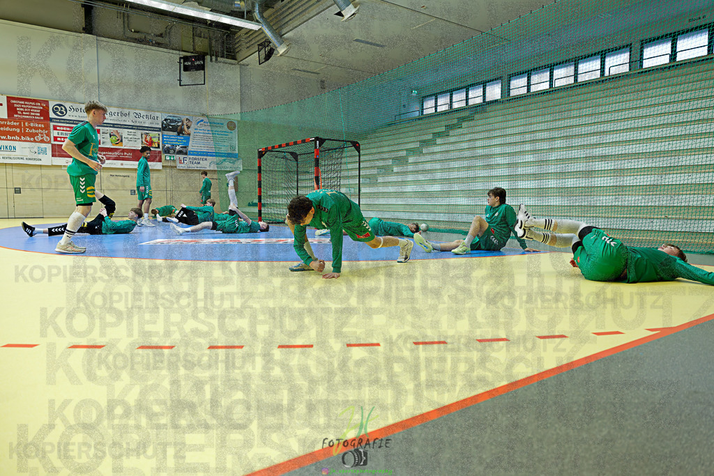 mJB Pokalrunde dt. Meisterschaft, TV Hüttenberg - TSV GWD Minden | mJB Pokalrunde dt. Meisterschaft, TV Hüttenberg - TSV GWD Minden am 15.03.2025 in Münchholzhausen (Sporthalle Münchholzhausen)Photo © 2025 - Jörg Heinrich - Realisiert mit Pictrs.com