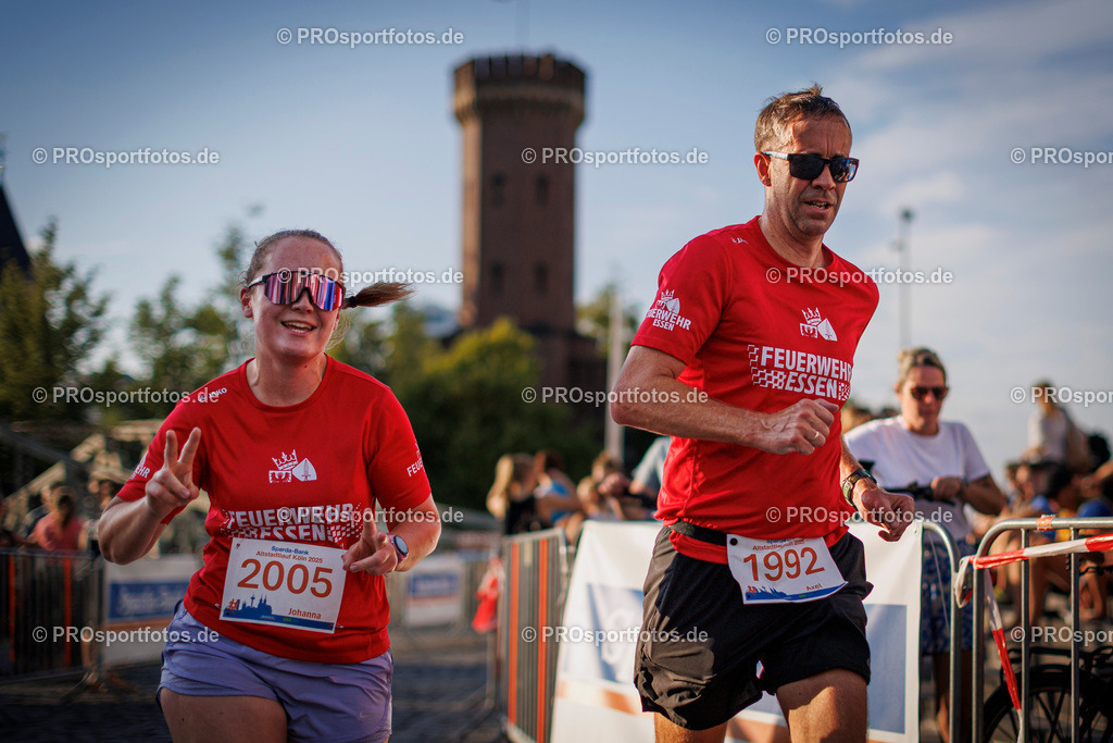 Sparda-Bank Altstadtlauf Köln; Köln, 15.08.2025 | Impressionen vom Sparda-Bank Altstadtlauf Köln am 15.08.2025 in Köln (Nordrhein-Westfalen). 