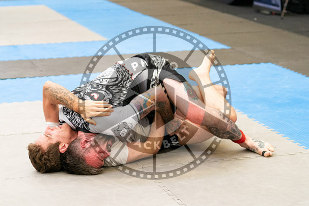 20230826PBB54864 | Fighters compete during the AJP INTLPRO BJJ and grappling competition in Hamburg, Germany, on August 26 2023.