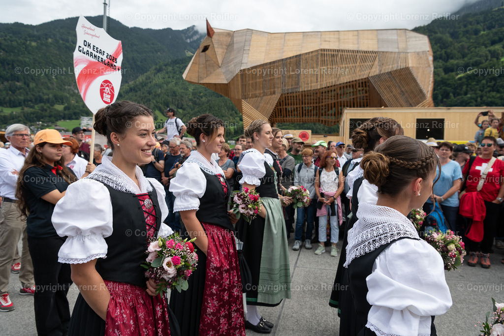 Schwingen -  ESAF Freitag Festumzug 2025 | Mollis, 29.8.25, Schwingen - ESAF Freitag Festumzug.