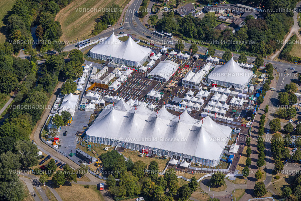 Witten220808597 | Luftbild, Zeltfestival Ruhr am Kemnader See, Heven, Witten, Ruhrgebiet, Nordrhein-Westfalen, Deutschland